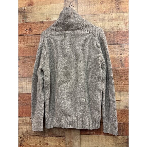 American Eagle Men's Chunky Knit Cowl Neck Sweater Large - Picture 5 of 8